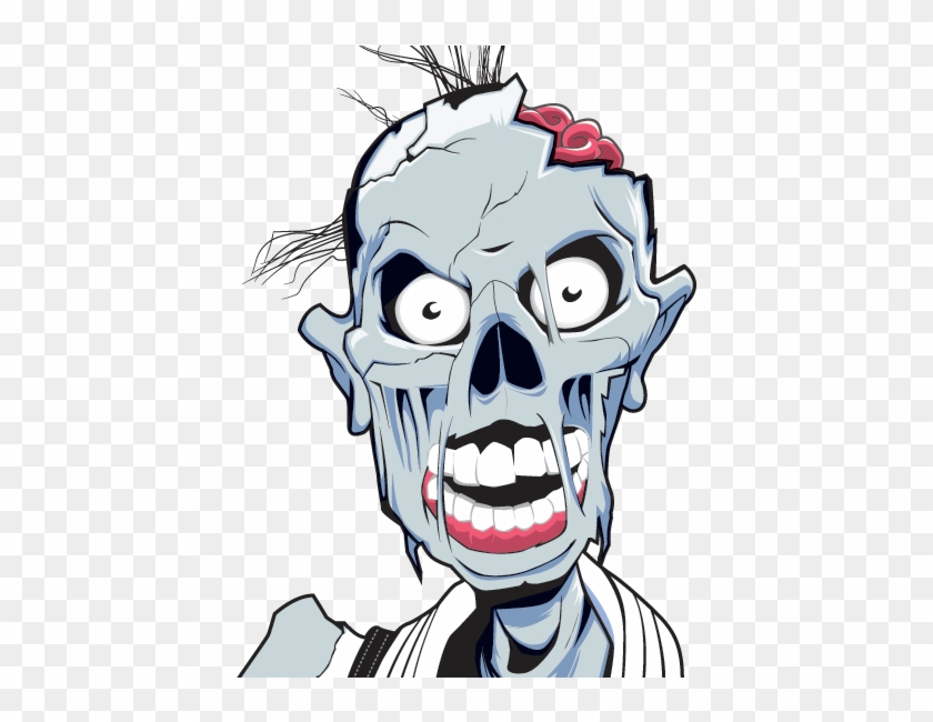 Skull Zombie-head - Zombie #1037172