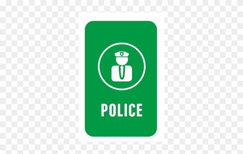 Green Police Tag Transparent Png - Scouts And Guides Flag #1037207