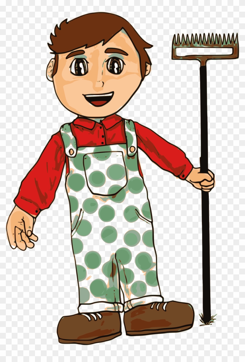 Clipart - Farmer Boy Clipart #1037226