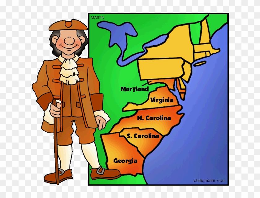 Farm Clipart Colonial - Southern Colonies Gif #1037267