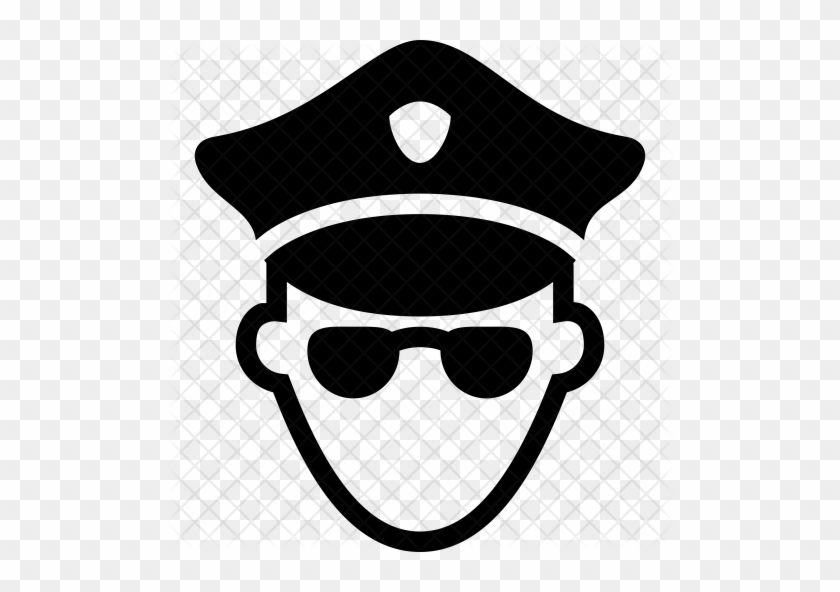 Police Icon - Иконка Полицейский #1037347
