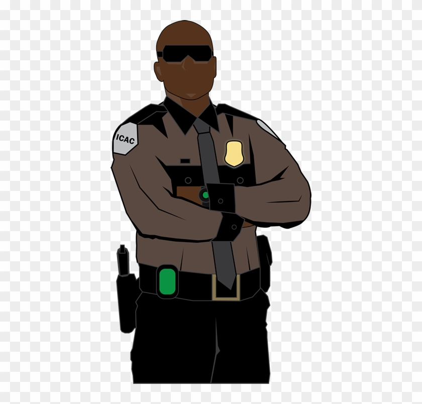 About Project Iguardian - Cartoon Security Guard Transparent #1037358