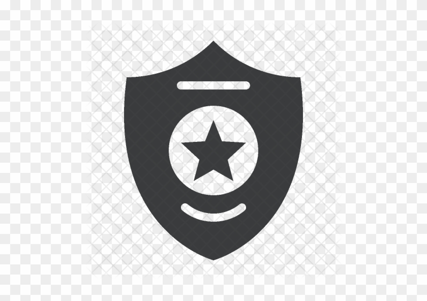 City Police Badge Icon - North Korea Football Jersey #1037367