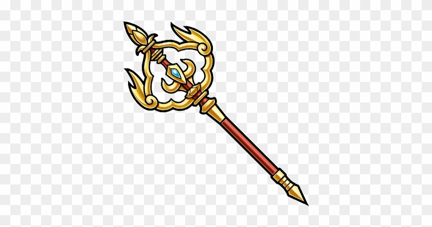 Gear-ape King Staff Render - Staff Weapon Clip Art #1037407