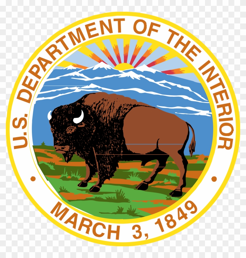 Us Department Of The Interior Logo Black And White - Secretary Of The Interior #1037544