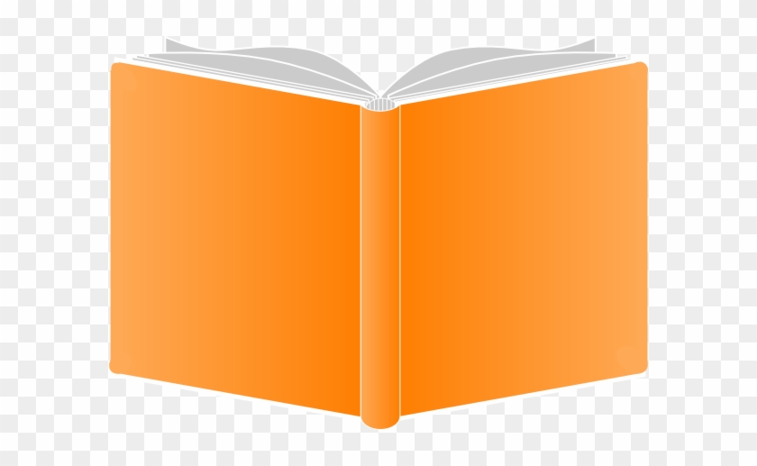 Openbook Orange Covers Round Clip Art At Clker - Orange Open Book Clip Art #1037571