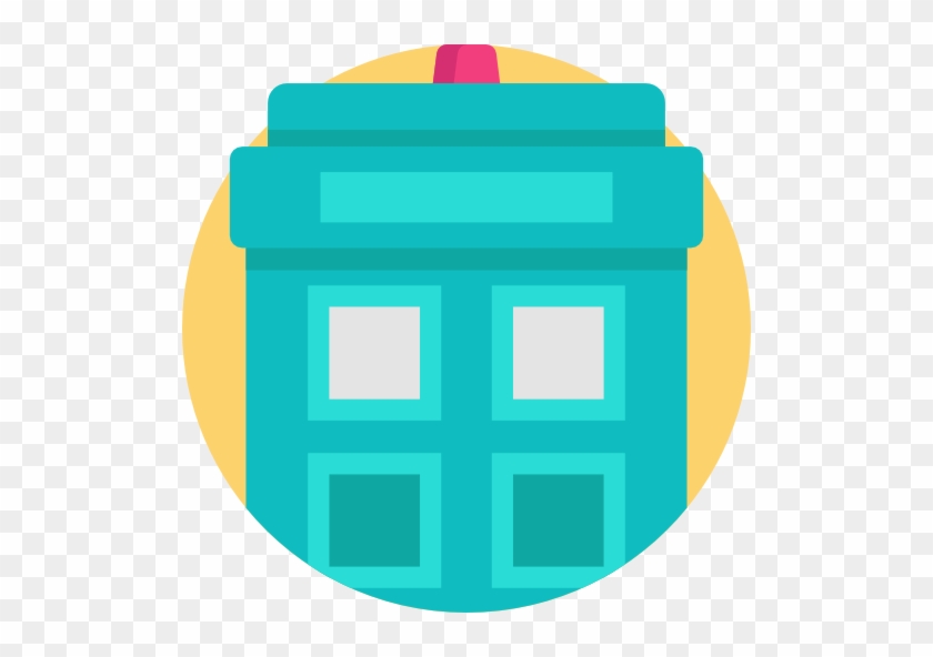 Police Station Free Icon - Police Station Free Icon #1037786