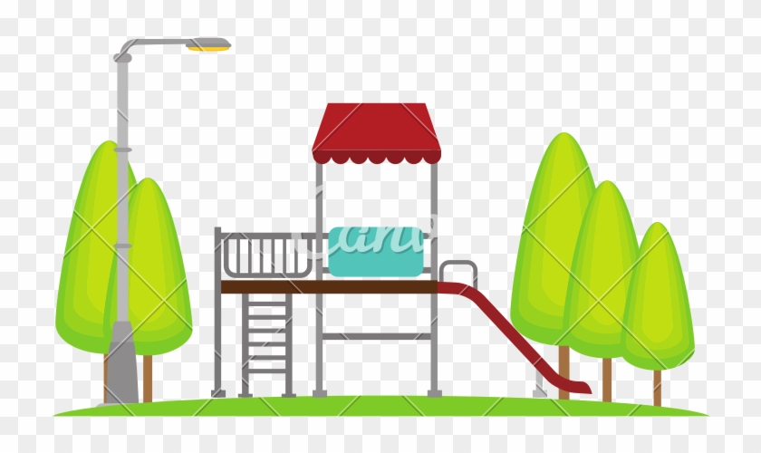 Neighborhood Playground Place Icon - Bairro Icone #1037792