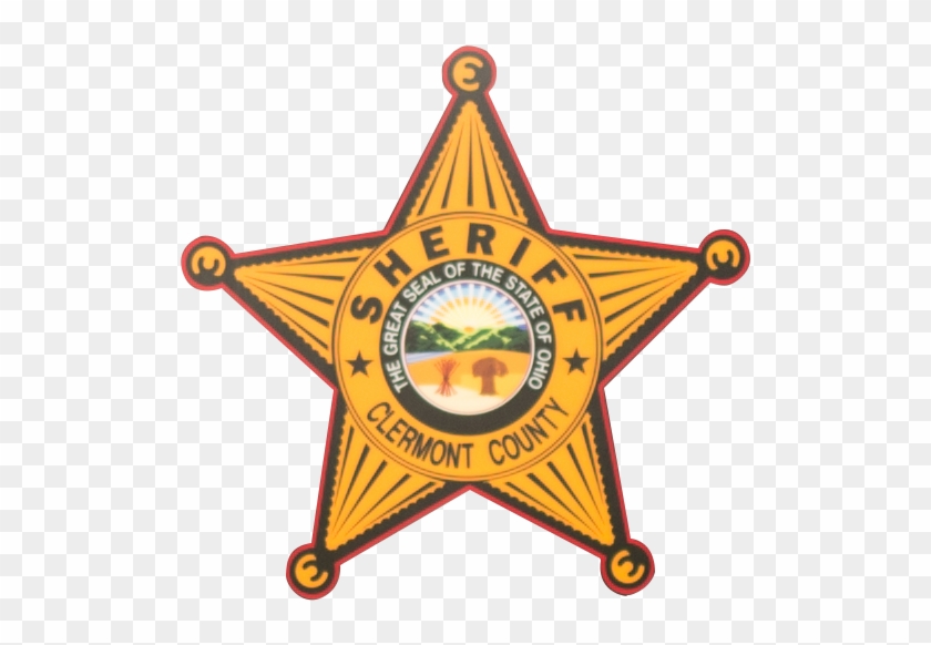 Cropped Sheriff Badge - Hollywood Star Clip Art #1037844
