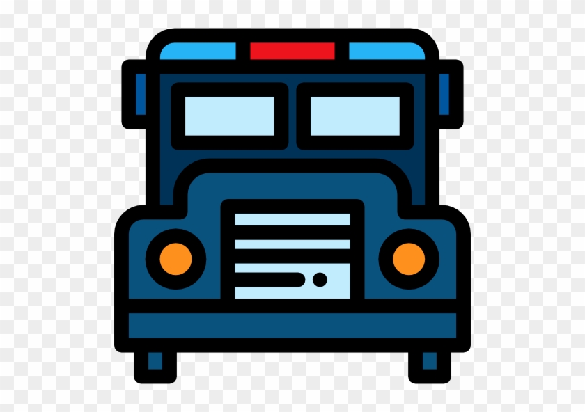 Prison Bus Free Icon - Prisoner Transport Vehicle #1037854