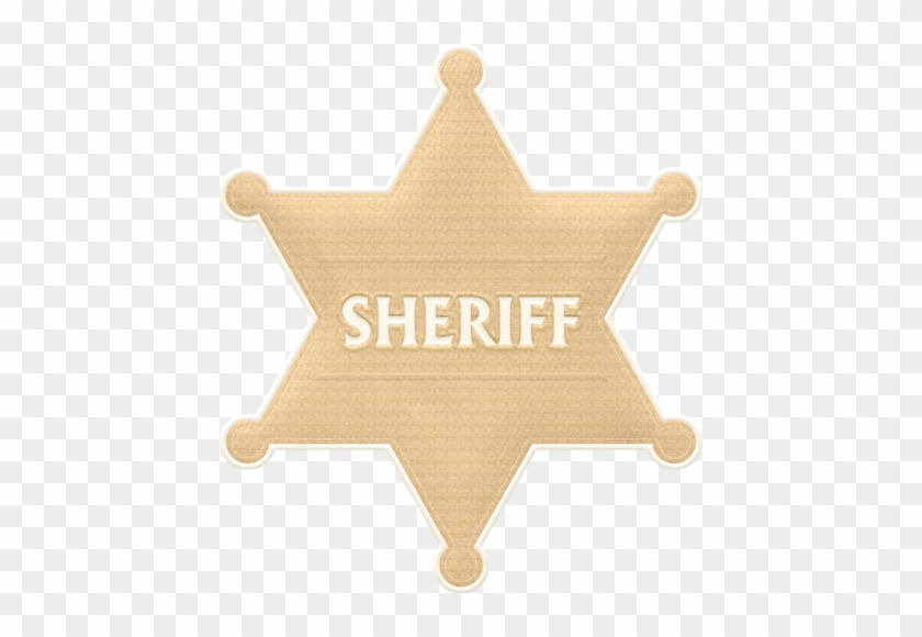 Tan Sheriff Badge - Emblem #1037928