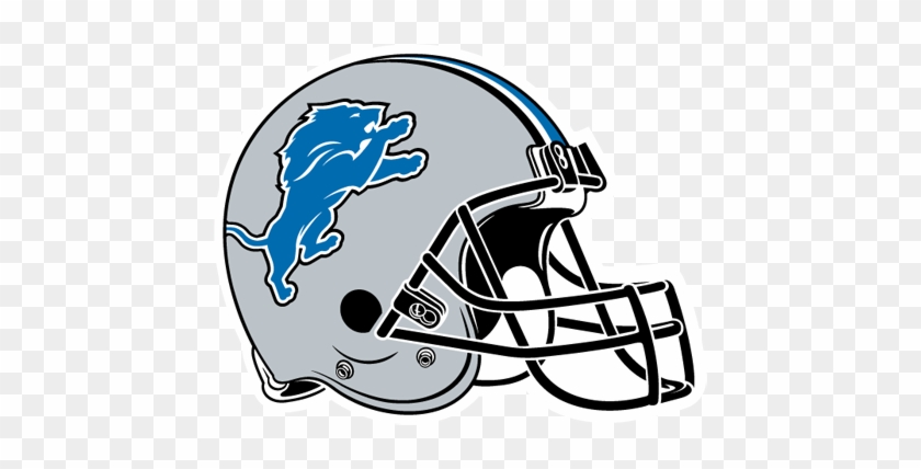 Nfl Football Helmets - Detroit Lions Helmet Logo #1037938