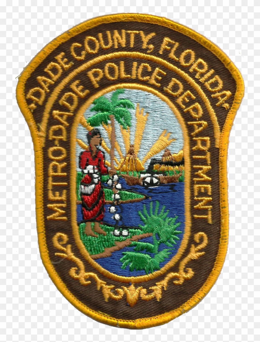 Patch Of The Metro-dade Police Department - Miami Dade Police Department Logo #1037942