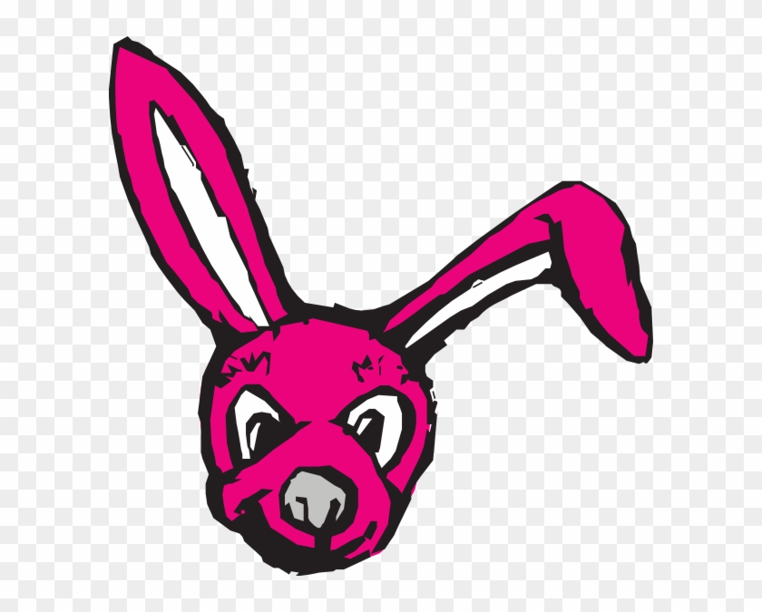Bunny Ears Clip Art - Scary Bunny Clip Art #1037954