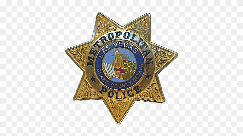 Las Vegas Police Badge Transparent Png - Police #1038031
