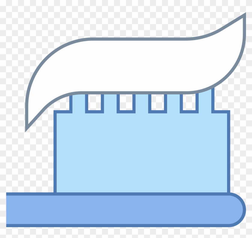 Toothbrush Icon - Toothbrush Icon #1038036