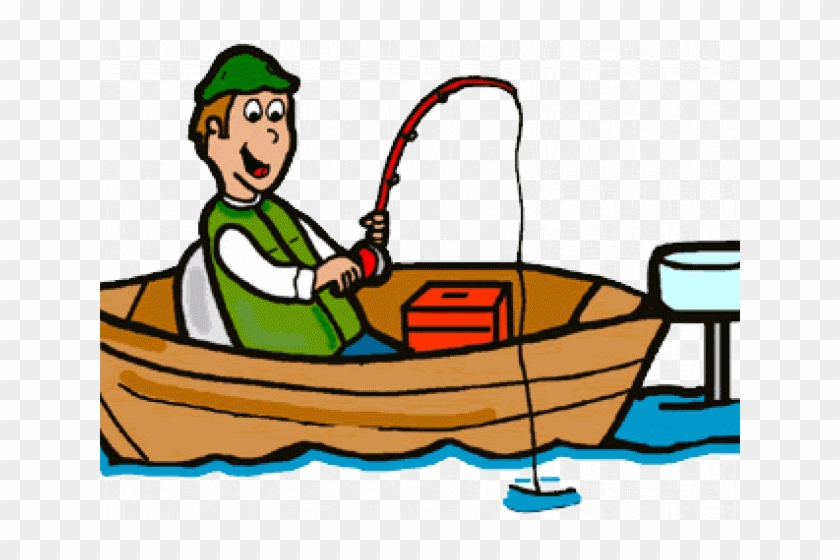 Cartoon Man Fishing Free Download Clip Art Carwad Net - Fishing Clipart #1038196