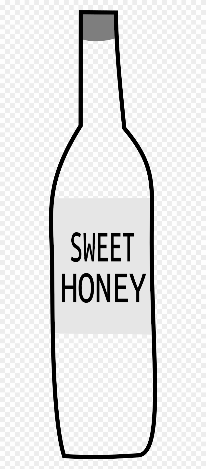 Honey Bottle, Bottle - Glass Bottle #1038210