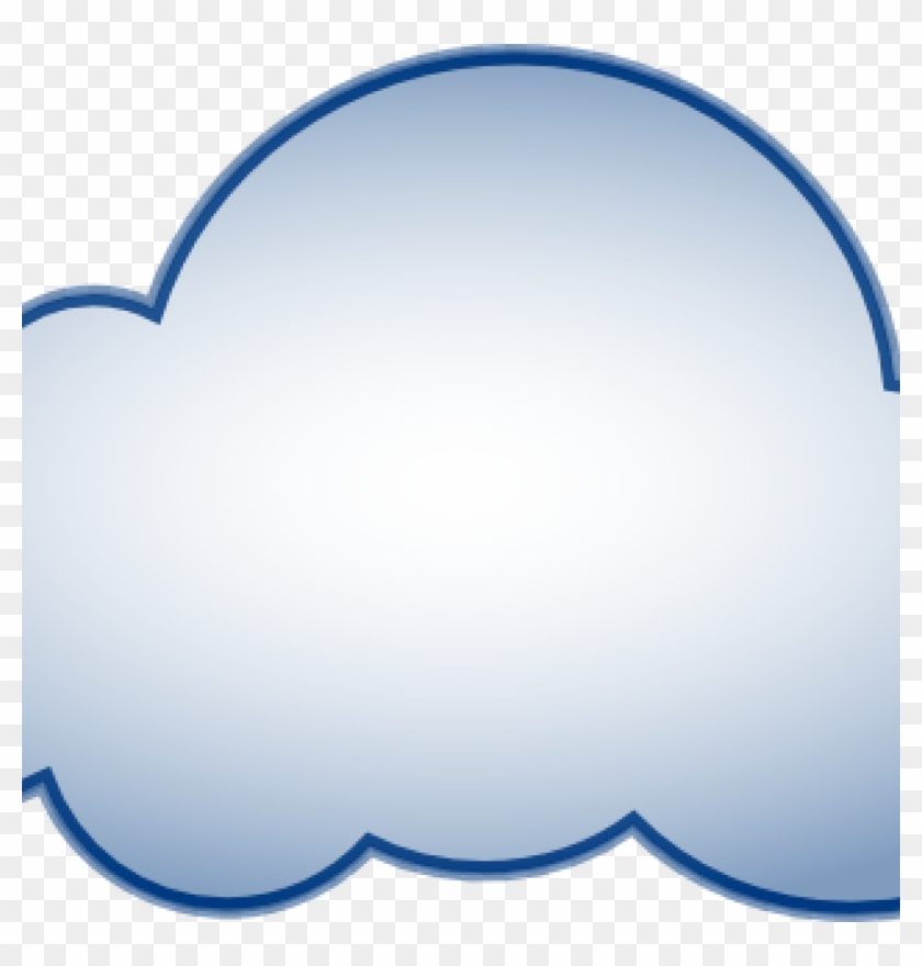 Clouds Images Clip Art Blue Cloud Clip Art At Clker - Arch #1038283