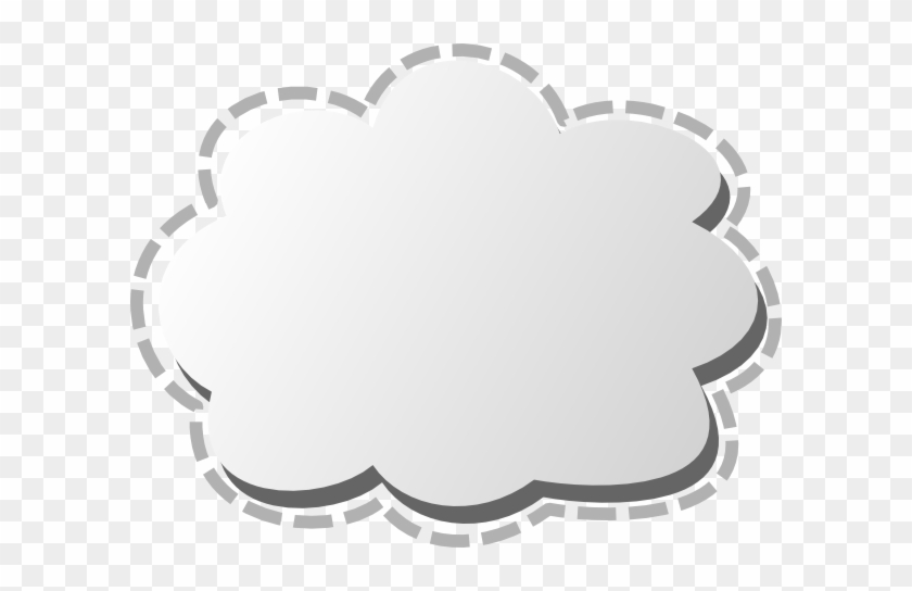 Cloud Clipart Dream Cloud - Nube Punteada Png #1038357