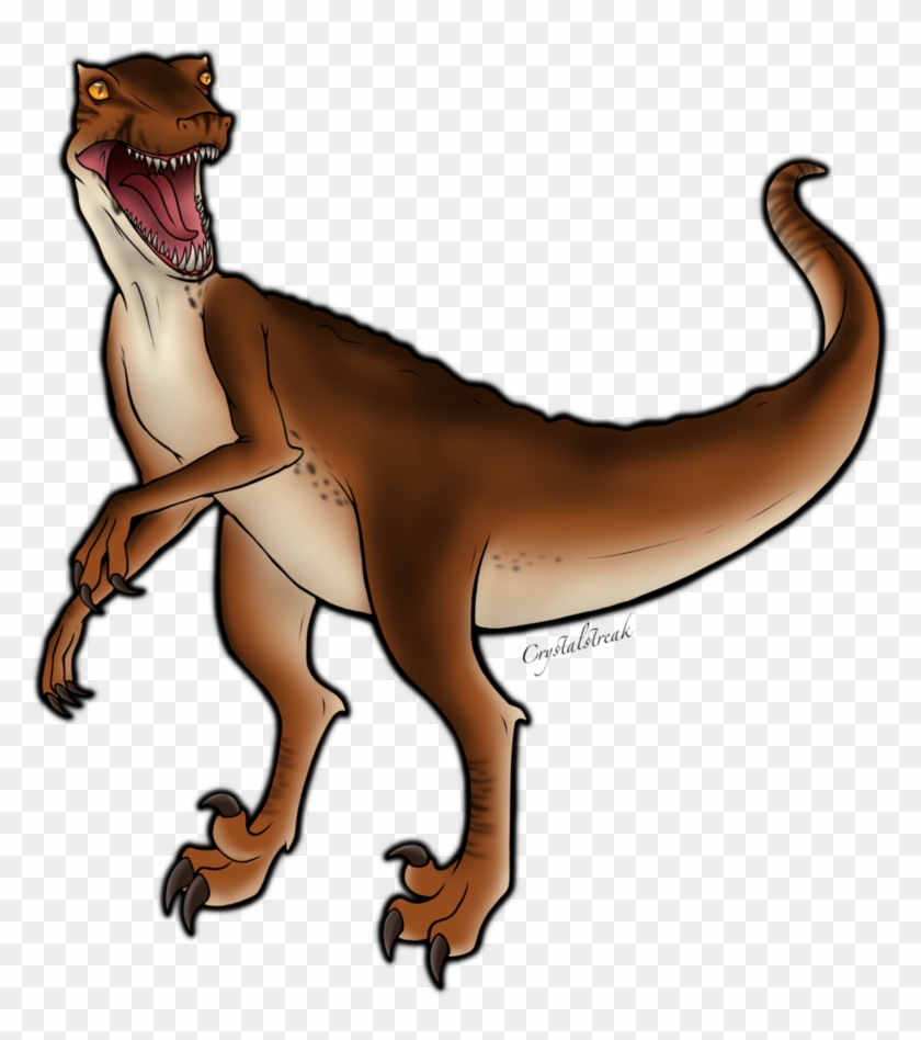 Velociraptor Rawr By Crystalstreak - Illustration #1038448