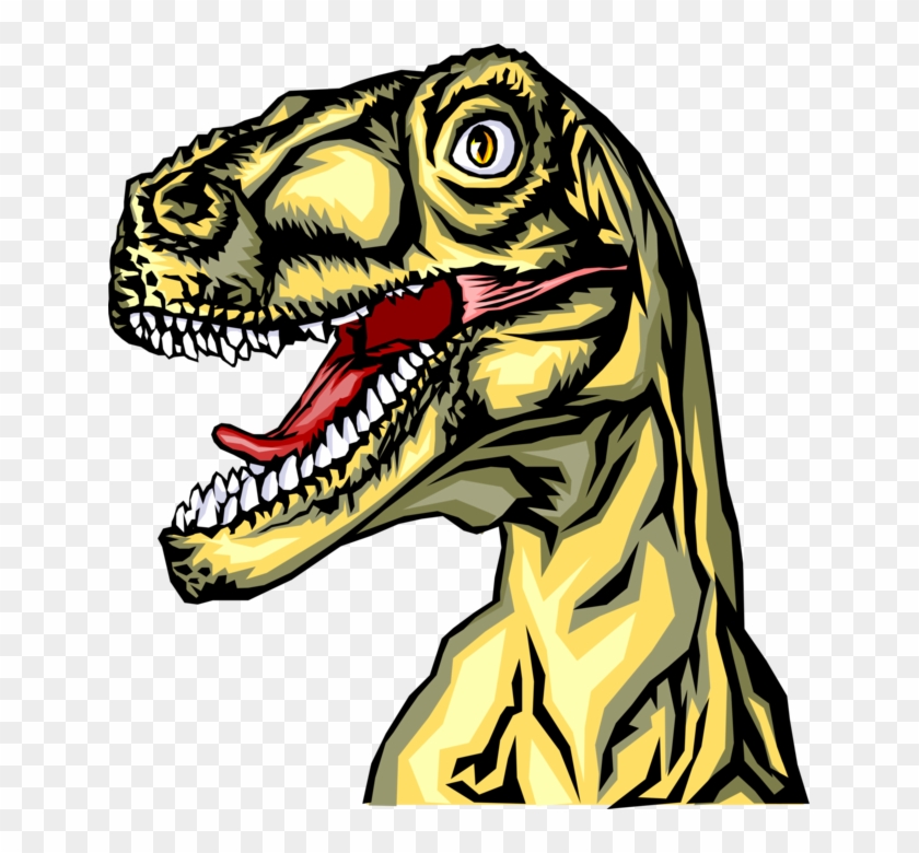 Vector Illustration Of Prehistoric Tyrannosaurus Rex - Tyranosaurus Rex #1038512