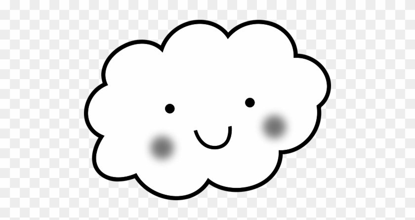 Cute Happy Cloud - Gambar Awan Kartun Lucu #1038646