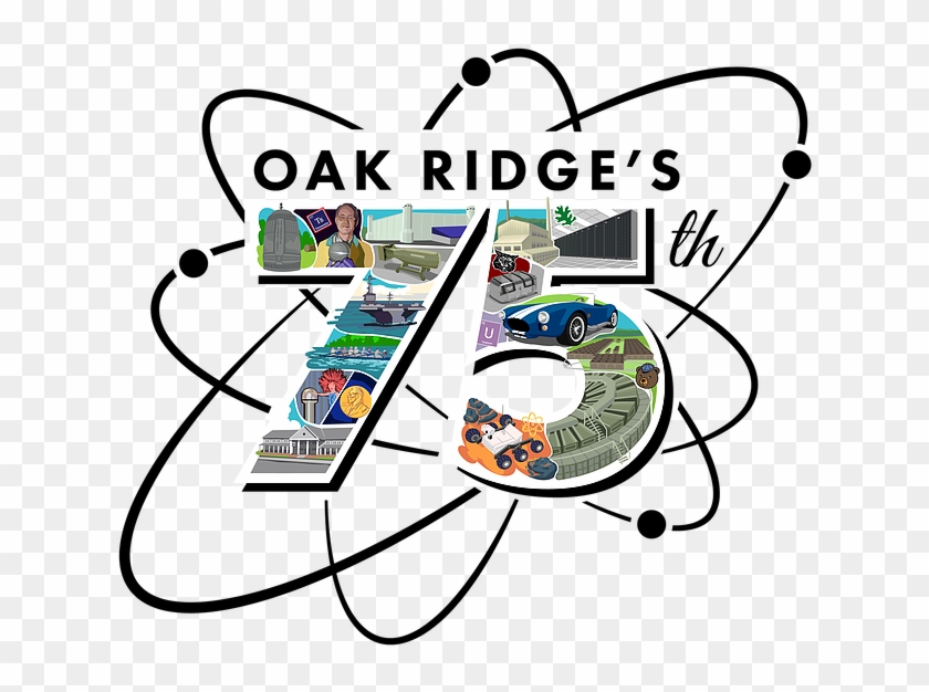 The Oak Ridge 75th Anniversary Official Logo - Oak Ridge 75th Anniversary #1038699