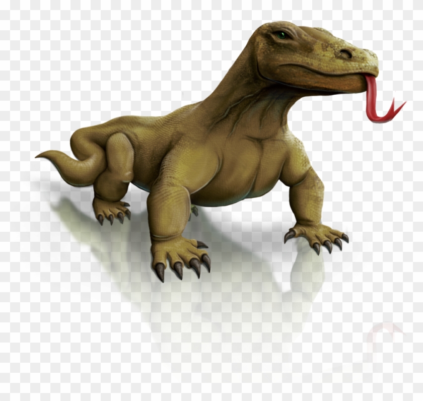 Komodo Dragon Clipart Tribal - Komodo Icon Png #1038788