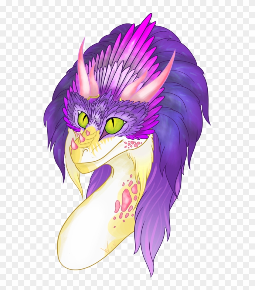 Dragon Headshot By Wiveda1 - Dragon #1038858