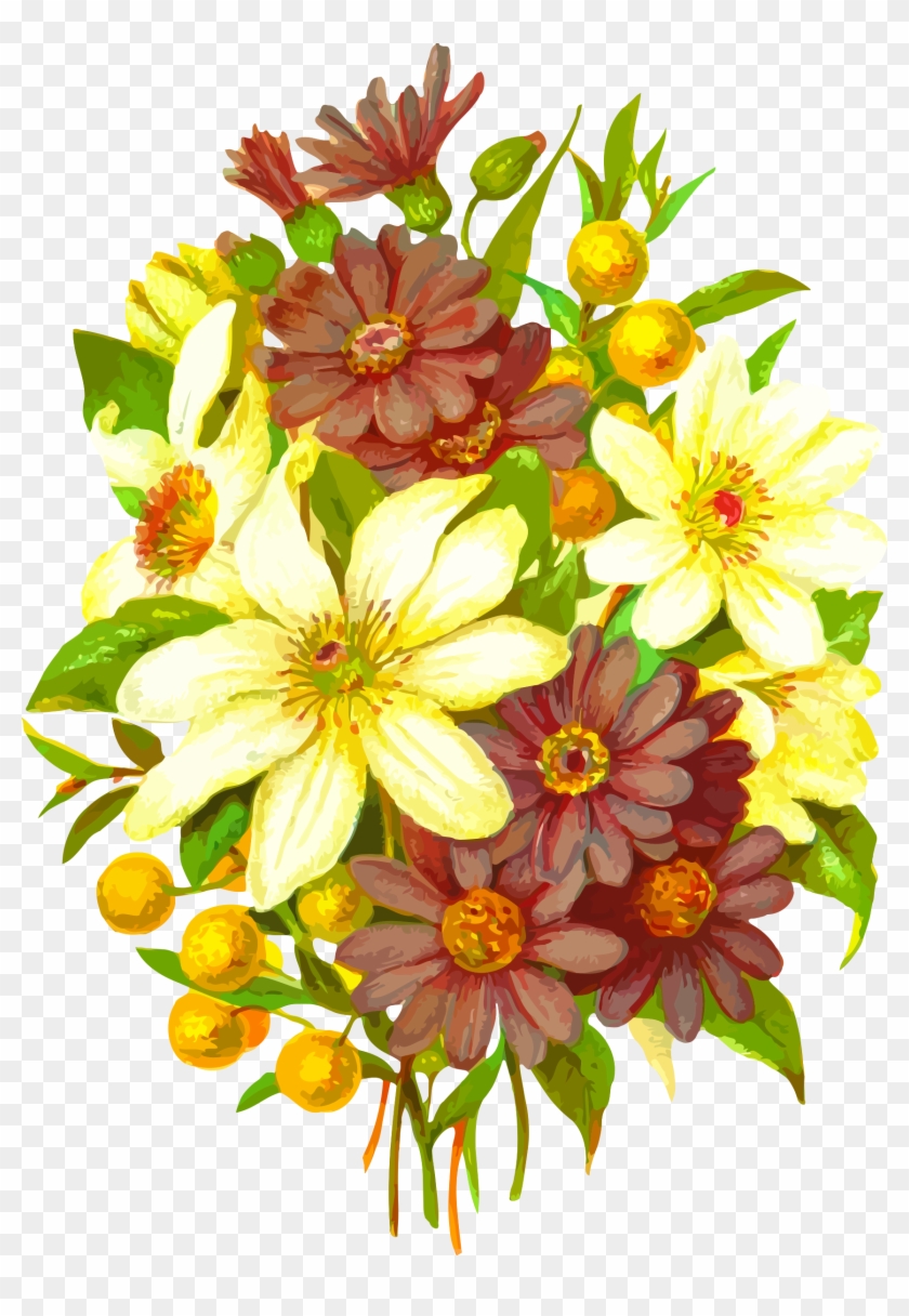 Big Image - Lila Vintage Viktorianische Mit Blumenillustration #1039077
