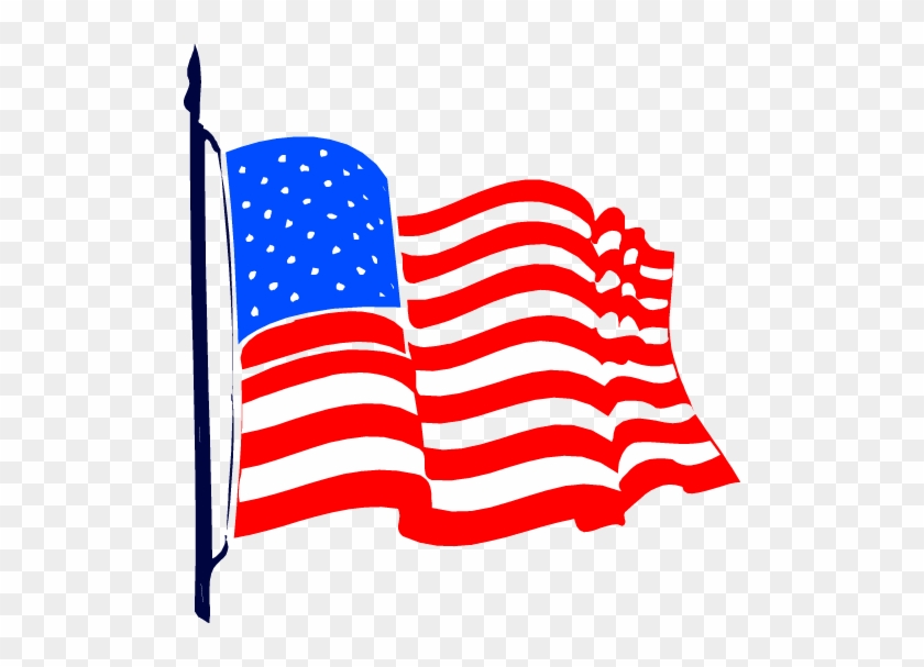 Us Flag Clip Art And American Flag Dromfep Top Clipartix - Free American Flag Clip Art #1039102