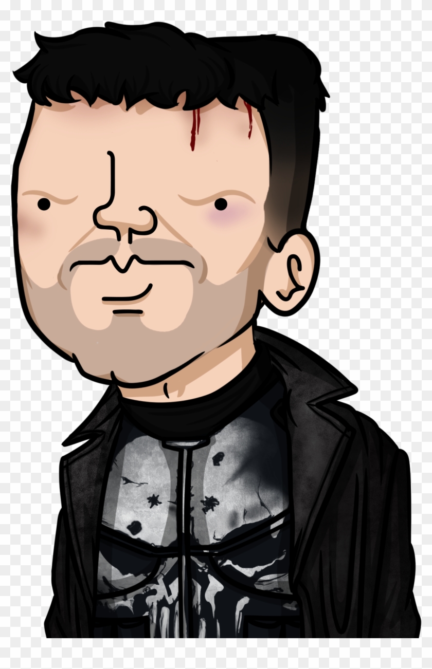 Terracid As The Punisher /frank Castle - Cartoon #1039163