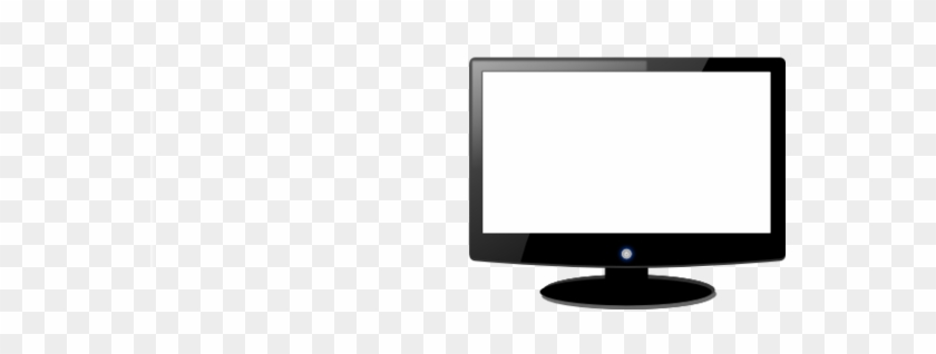 Computer Monitor Clip Art - Black And White Monitor #1039166