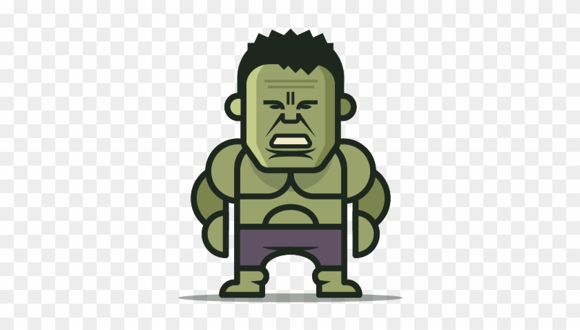 Hulk Clipart Mini - T-shirt #1039262