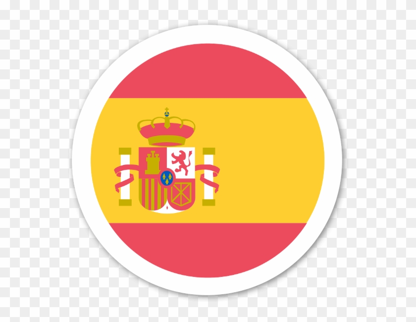 Spain Flag Sticker - Spain Emoji #1039267