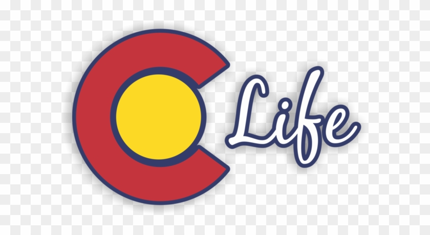Co Life Colorado Flag Decal - Flag Of Colorado #1039286