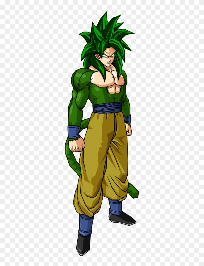 Goku Clipart Super Saiyen - Ssj4 #1039321