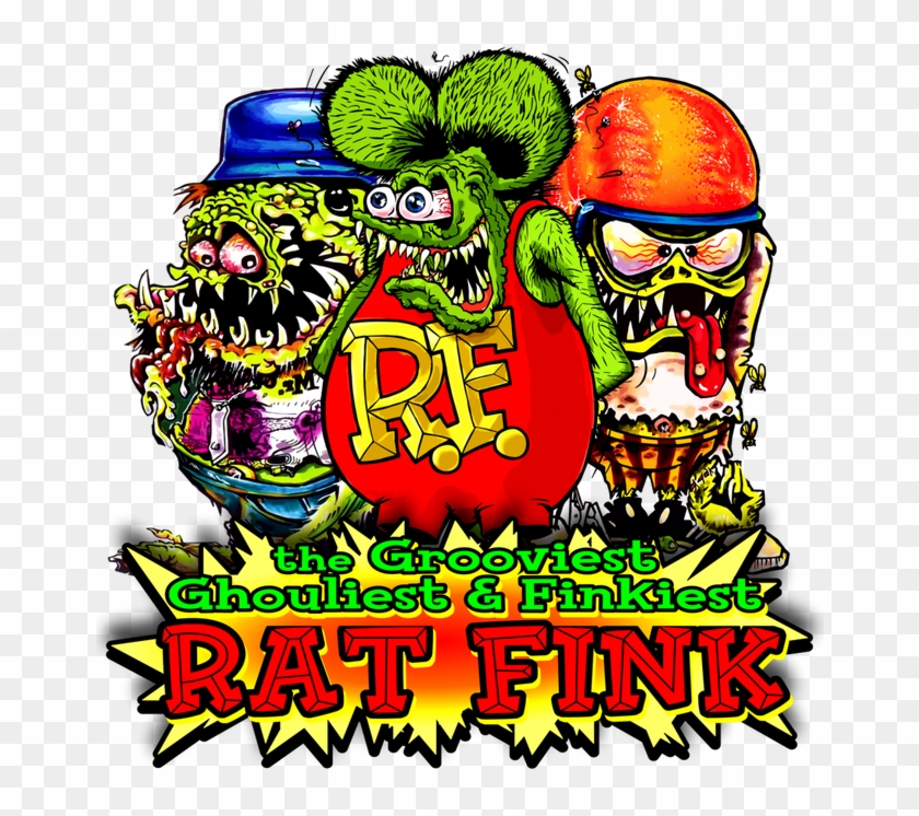 Image Result For Rat Fink Characters - Rat Fink Logo Png #1039337