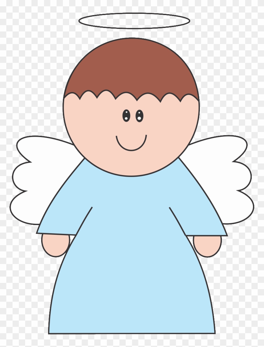 Baby Angels Cartoon - Dibujo De Angel De Bautizo #1039359