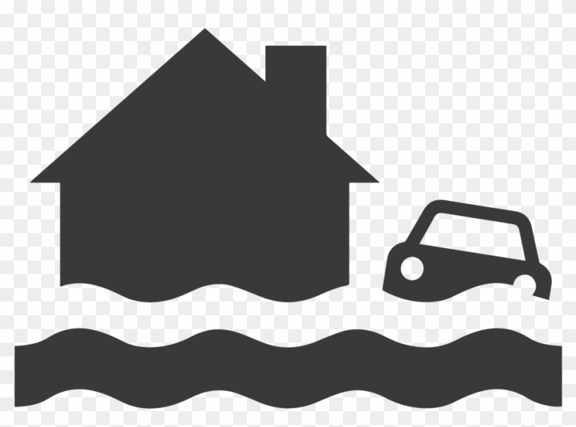 Floods - Flood Clipart Black And White #1039362