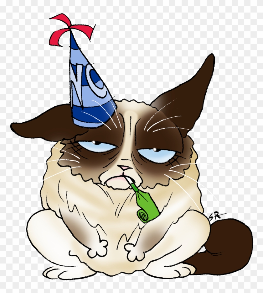 Grumpy Cat By Sunny X Ray - Cartoon #1039379