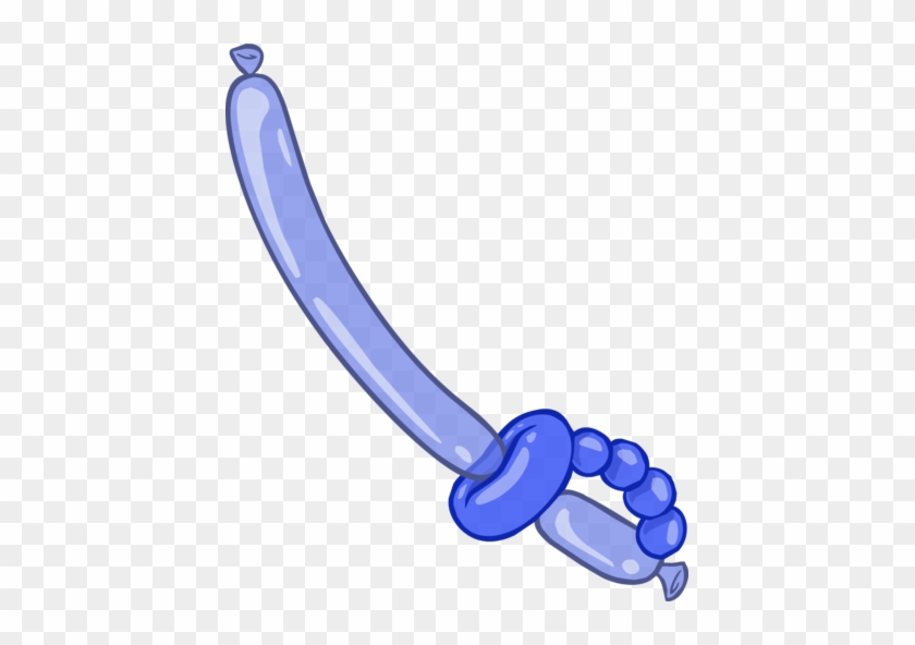 Balloon Clipart Sword - Club Penguin Sword #1039477