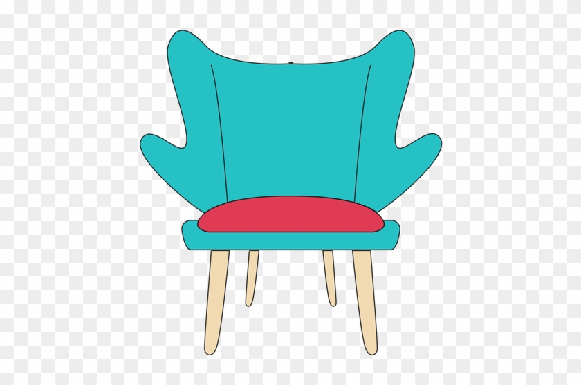 Fashion Chair Cartoon Transparent Png - Transparent Png Furniture Cartoon #1039527