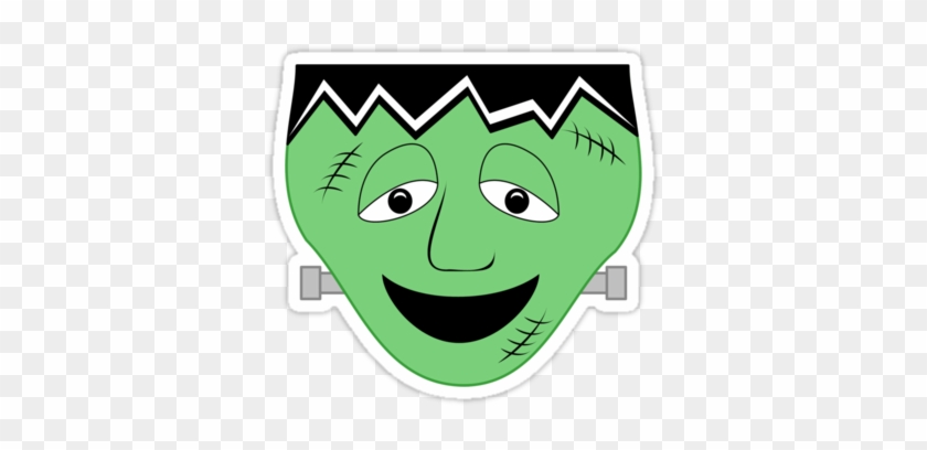 Cartoon Frankenstein Face Clipart - Frankenstein Face Clipart #1039578