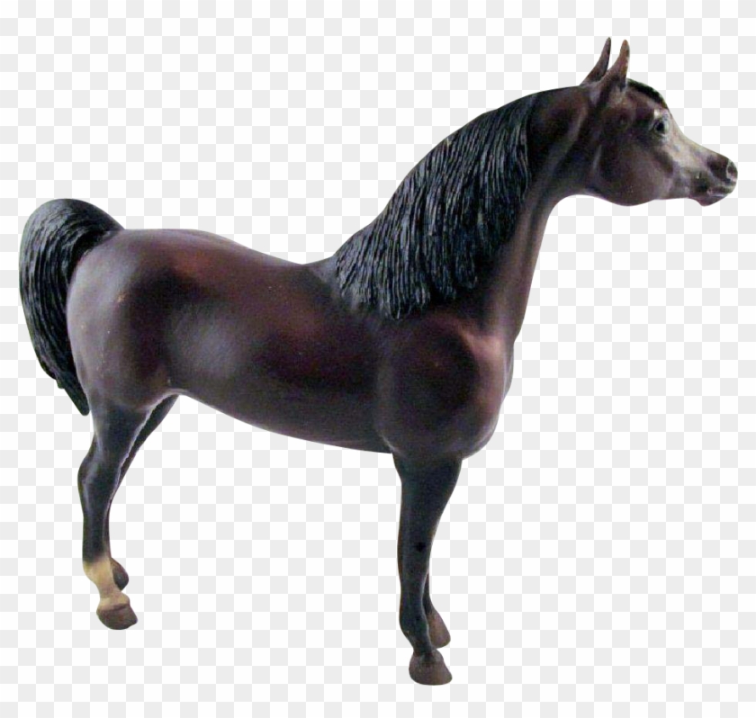 Vintage Breyer Proud Arabian Stallion Dark Bay Traditional - Stallion #1039605
