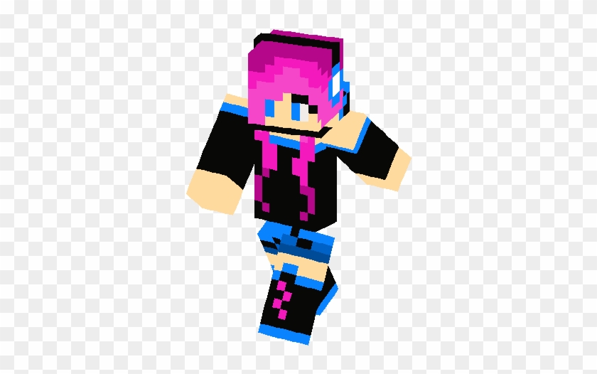 Cute Zodiac Girl Skin - Minecraft Skin Ender Girl #1039629