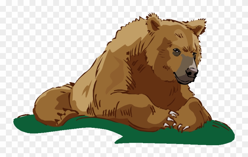 Bear Clipart Grizzly Bear - Grizzly Bear Clipart Transparent #1039703