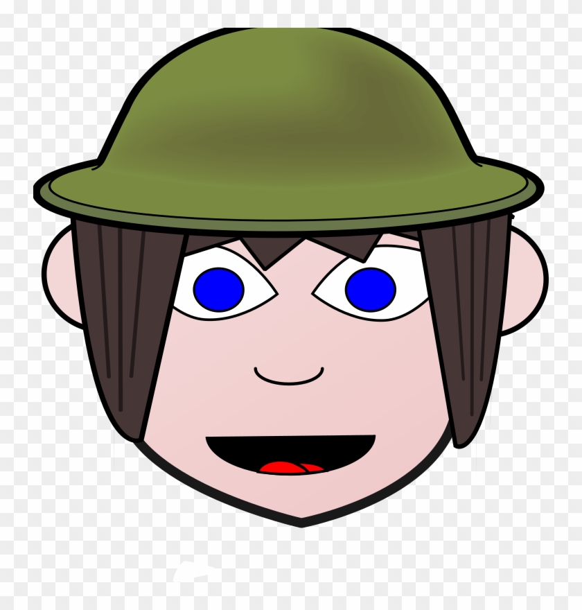 Medium Image - Soldier Head Png #1039815