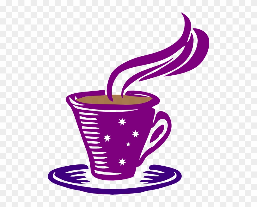 Teacup Coffee Cup Clip Art - Coffee In Purple Mug #1039912
